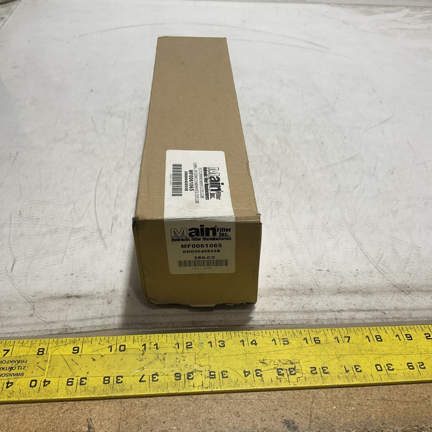 MAINFILTER MF0061065 INTERCHANGE HYDRAULIC FILTER Z2M