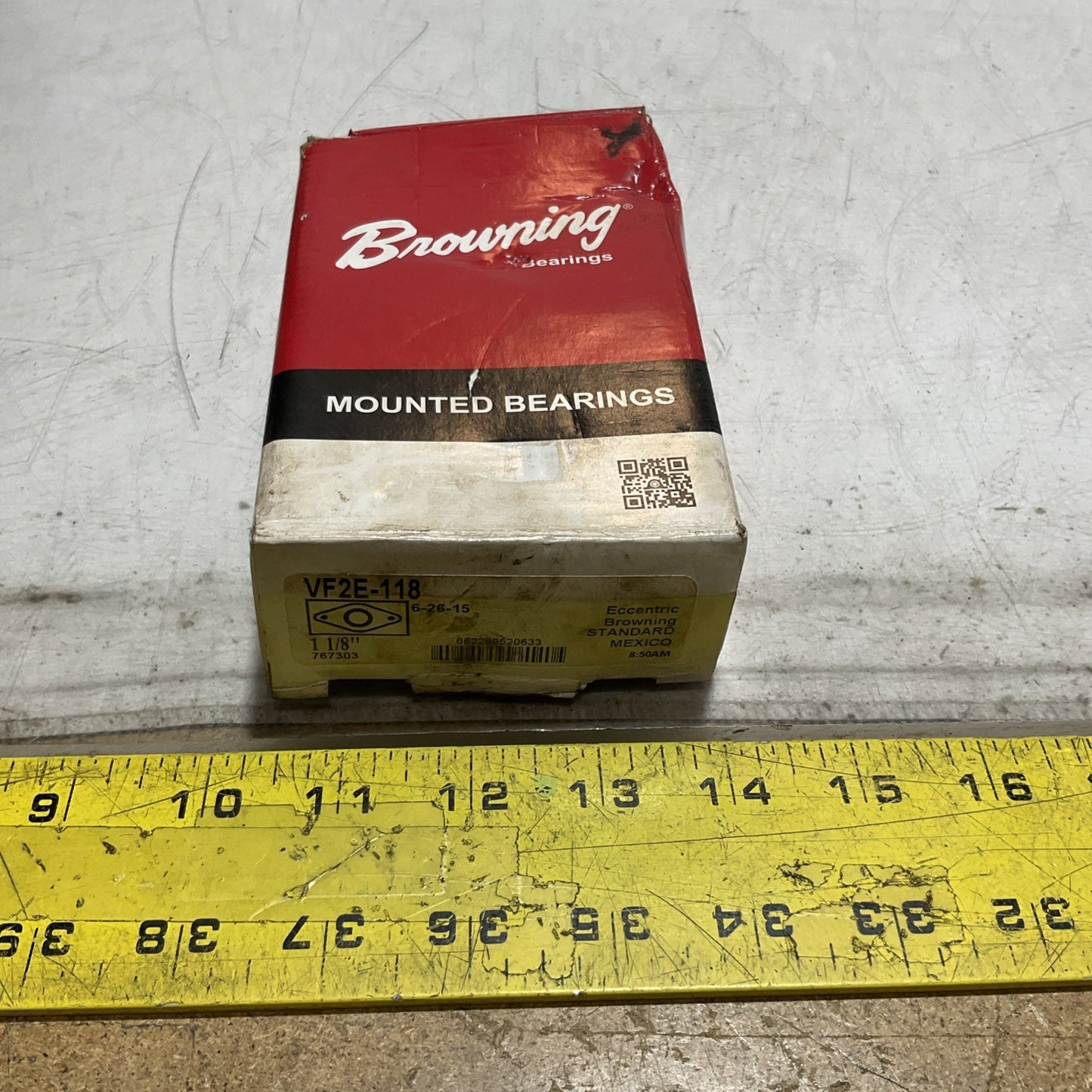BROWNING VF2E-118 BOLT FLANGE MOUNTED BEARING Z2M