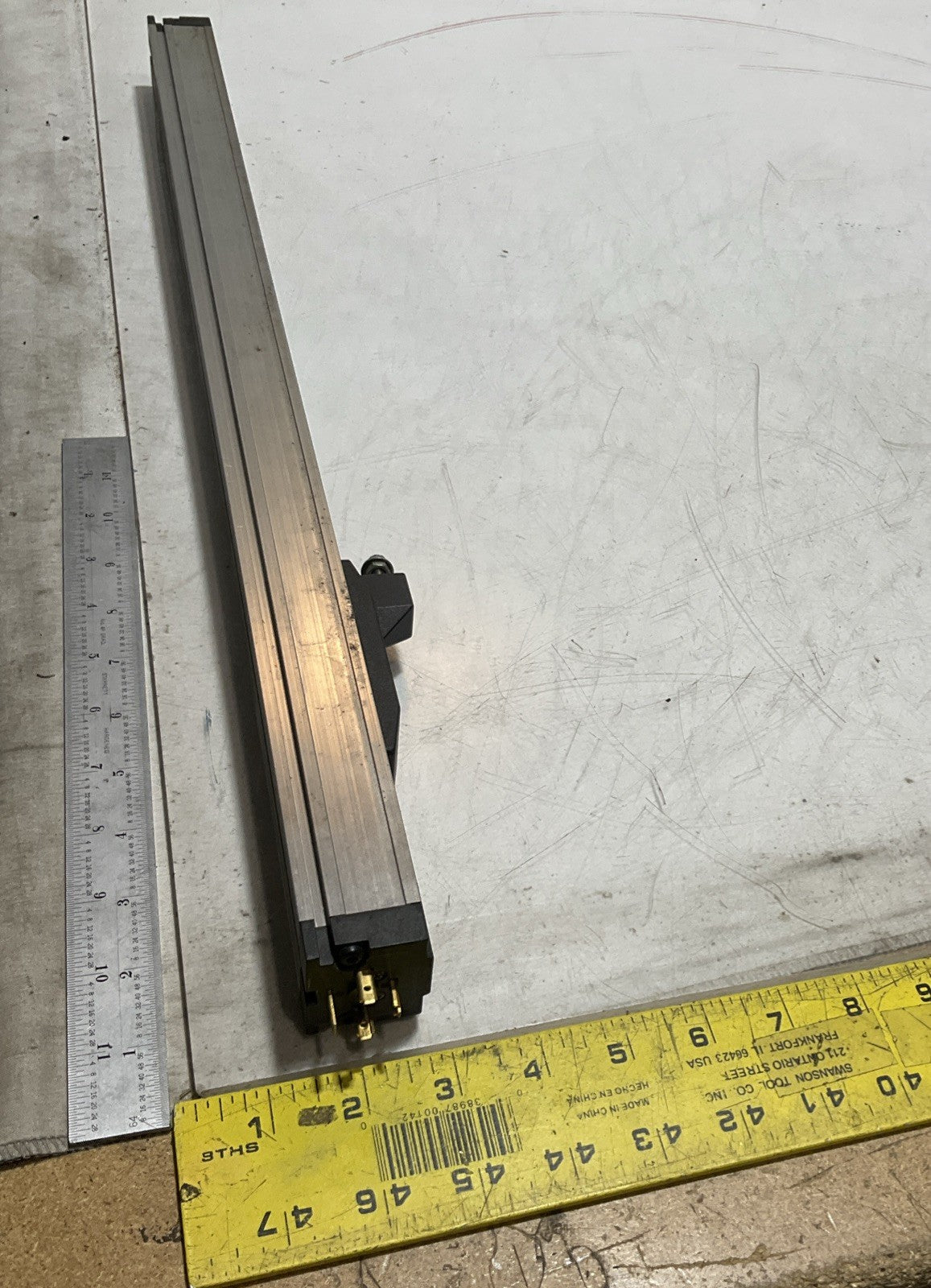 NOVOTECHNIK  TLH450 - 002527  LINEAR  POTENTIOMETER POSITION SENSOR  Z2M