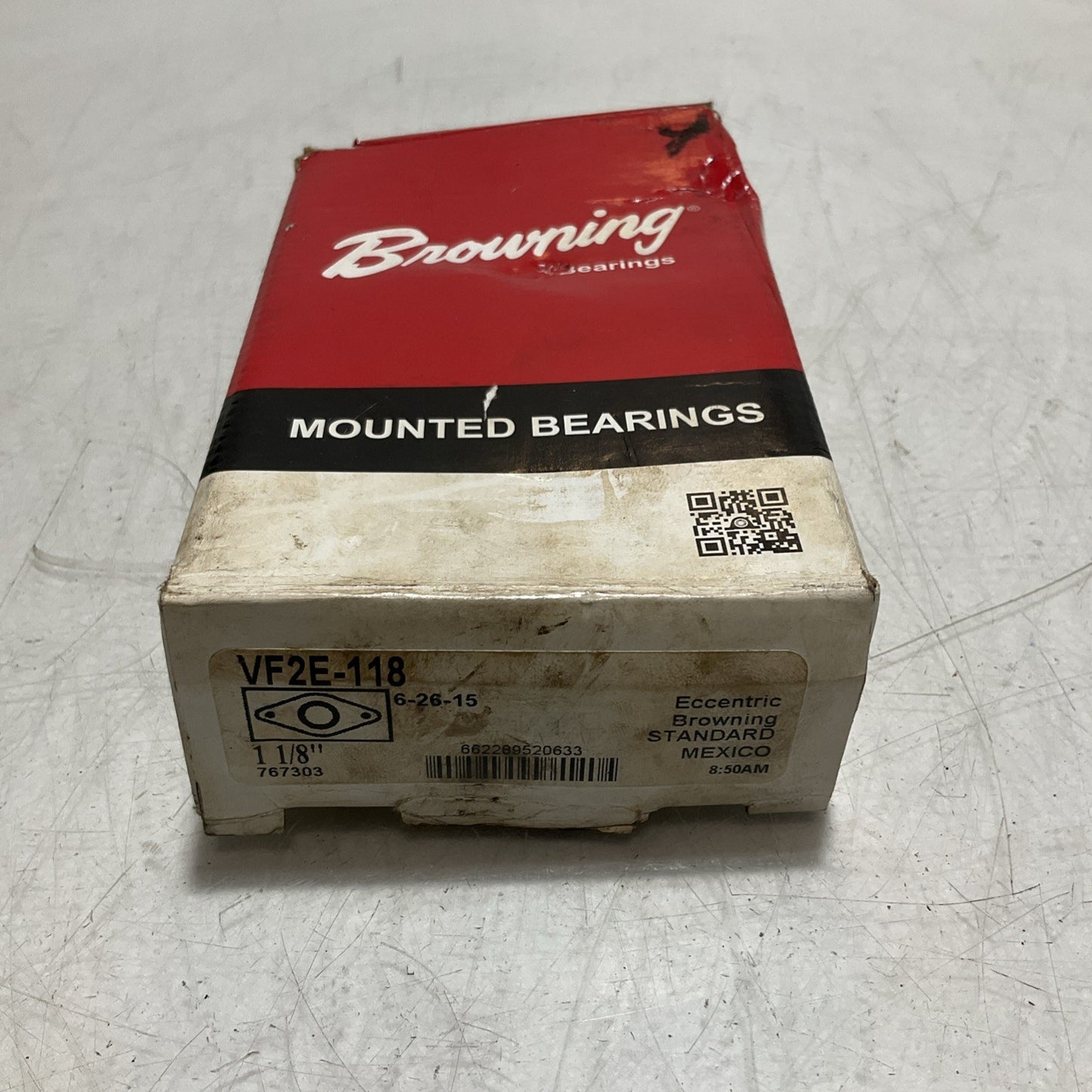 BROWNING VF2E-118 BOLT FLANGE MOUNTED BEARING Z2M