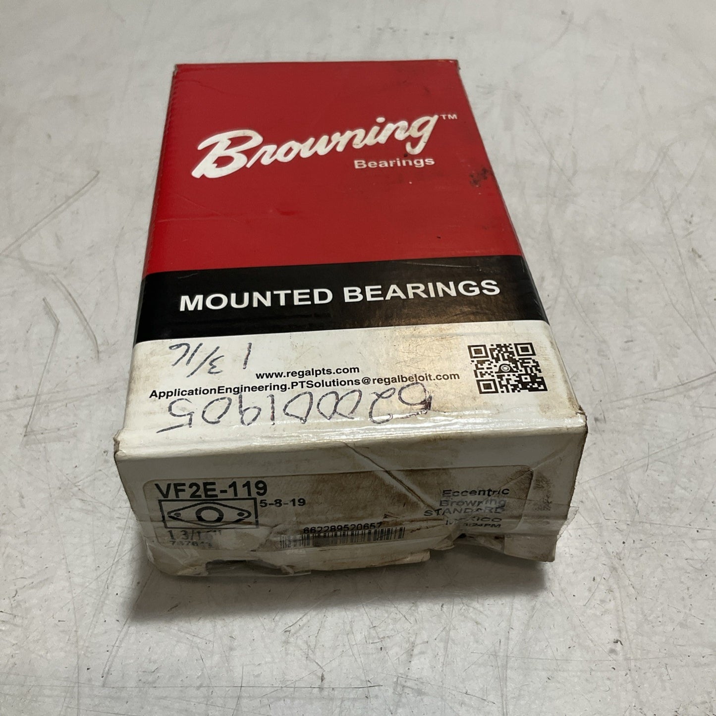 BROWNING VF2F-119 TWO-BOLT FLANGE BEARING UNIT Z2M