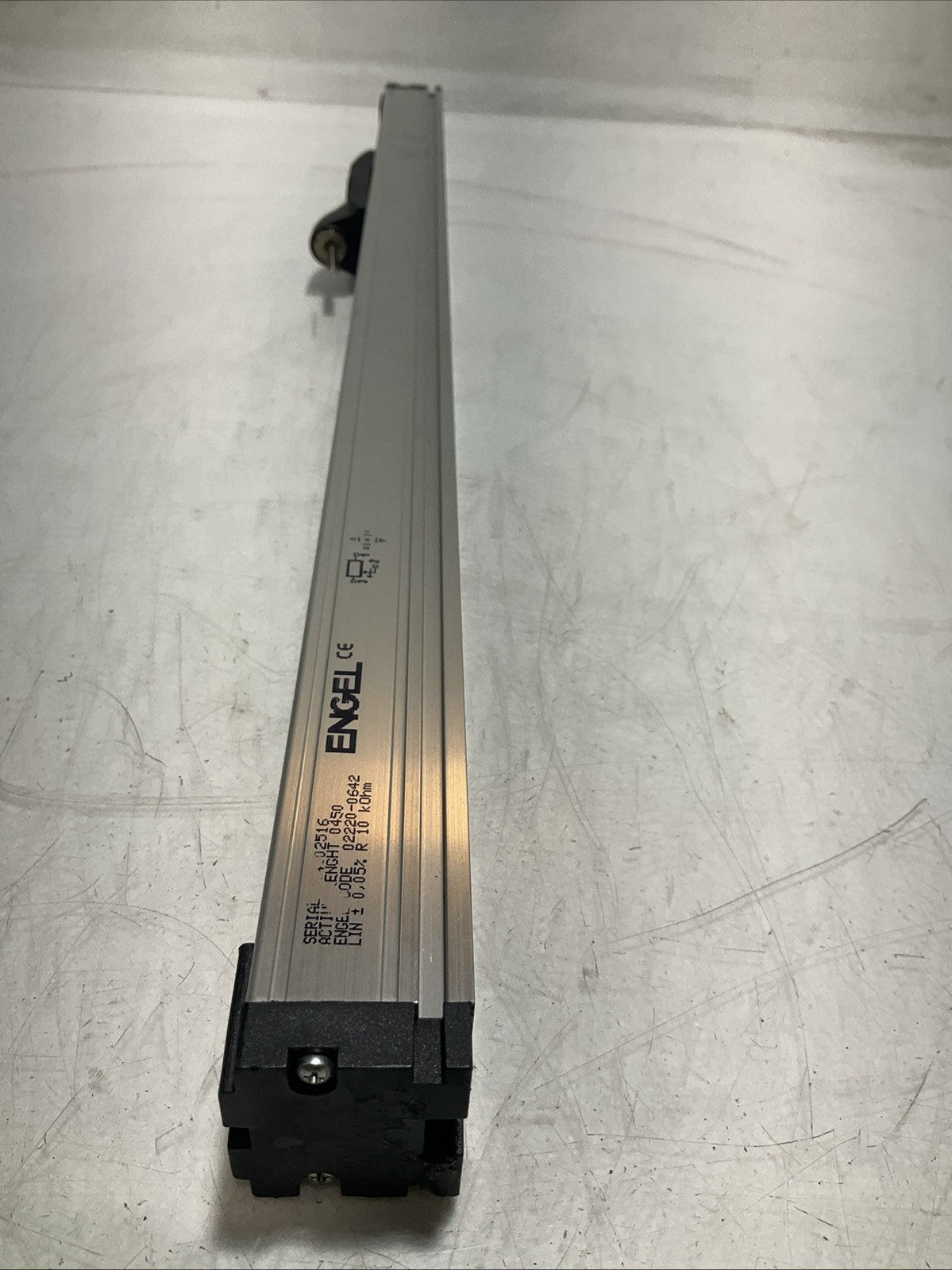 ENGEL 02220-0642 LINEAR CLAMP POSITION TRANSDUCERS 0.05% R10 KOhM SENSOR Z2M