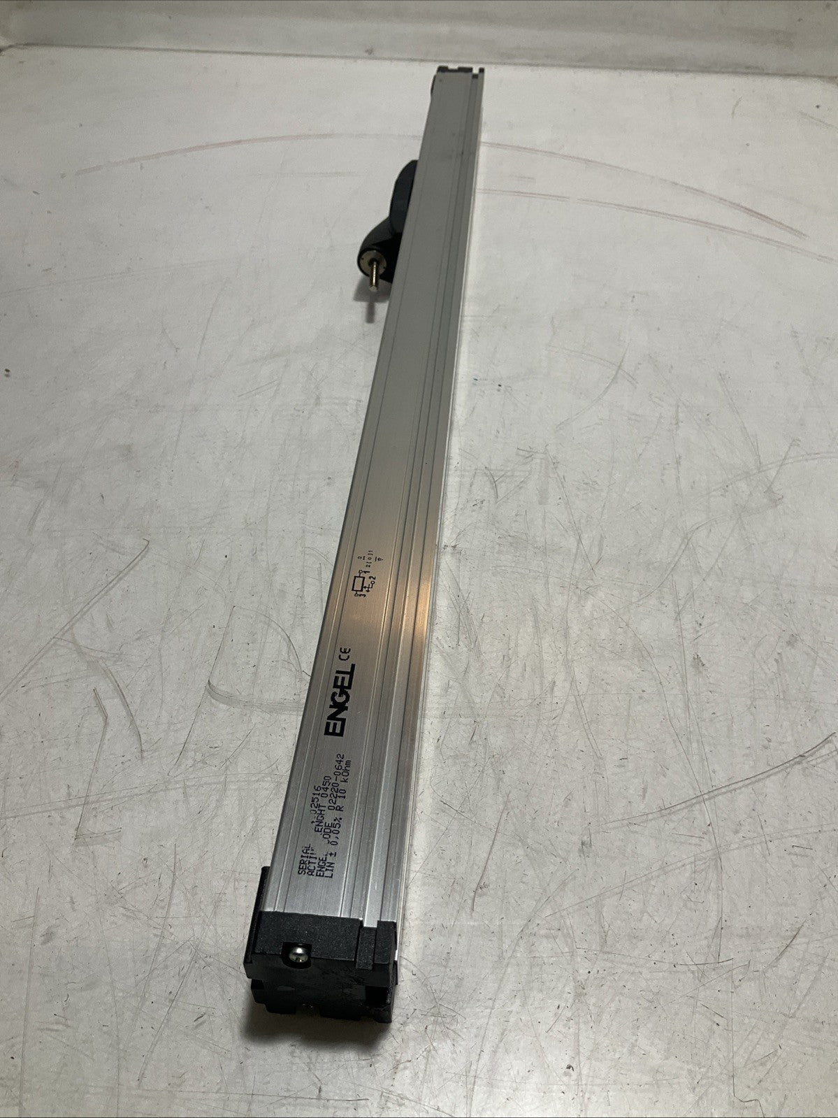 ENGEL 02220-0642 LINEAR CLAMP POSITION TRANSDUCERS 0.05% R10 KOhM SENSOR Z2M