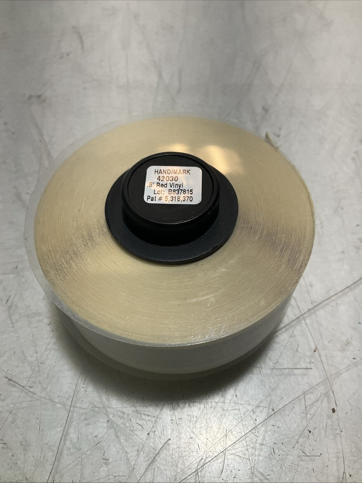 BRADY HANDIMARK Y6093 42030 B563815 RED VINYL 0.50X50 12.7MX15.2 LABEL TAPE Z2M