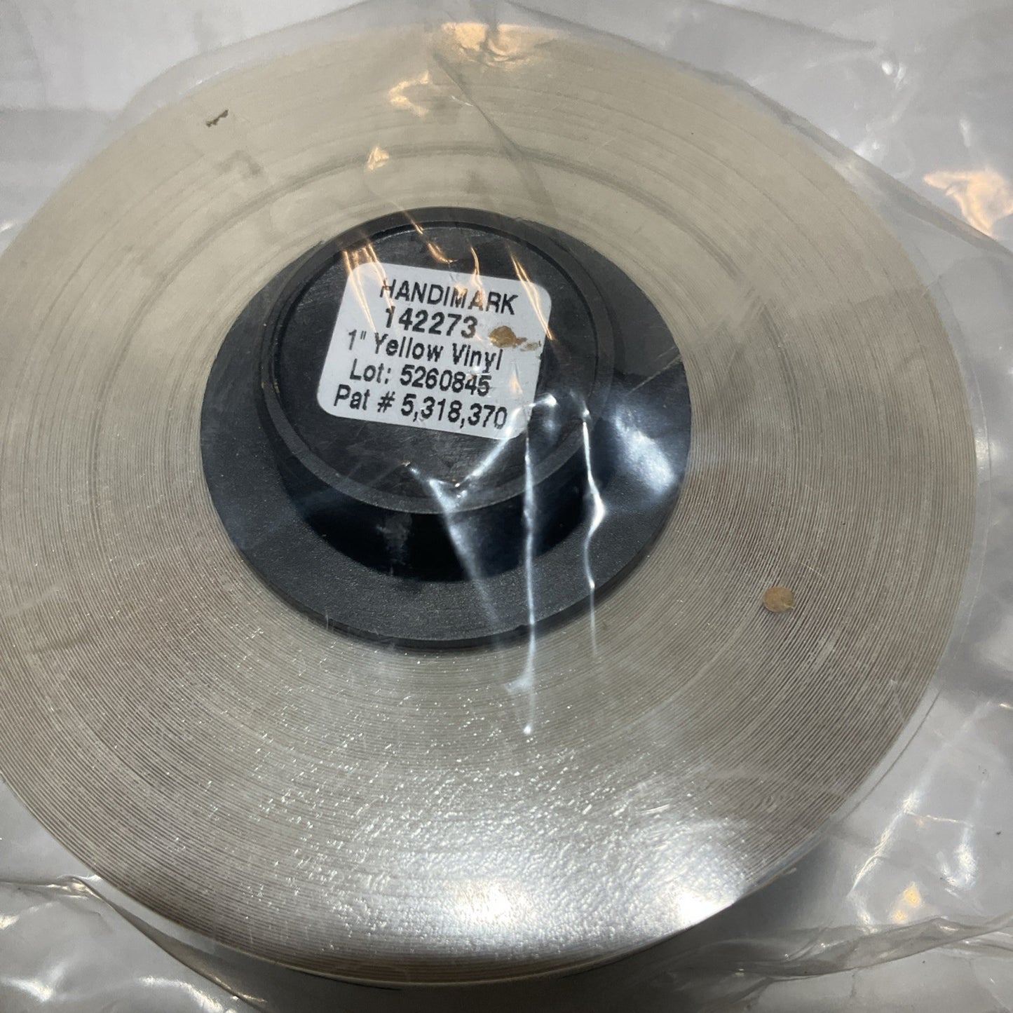 BRADY HANDIMARK 142273 YELLOW VINYL 1.0X50 25.4MX15.2M LABLE TAPE Z2M