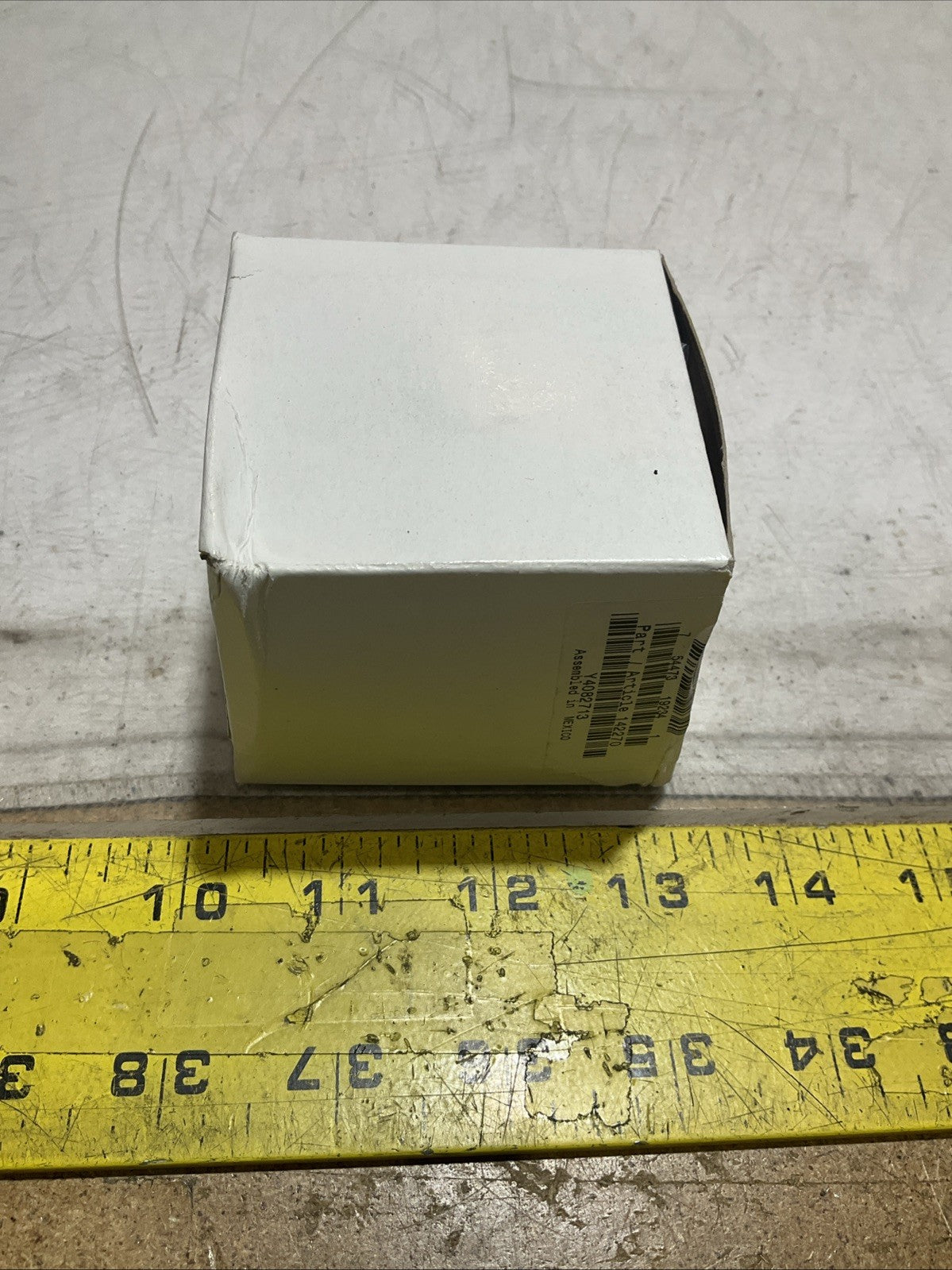BRADY HANDIMARK 142270 B-595 WHITE VINYL 1.0X50 25.4MX15.2M LABEL TAPE Z2M