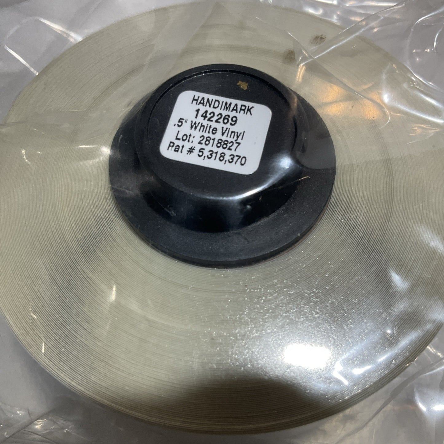 BRADY Y1306657 B-595- 142269 0.5X50 12.7MMX15.2M WHITE VINY LABELS QTY 2 Z2M
