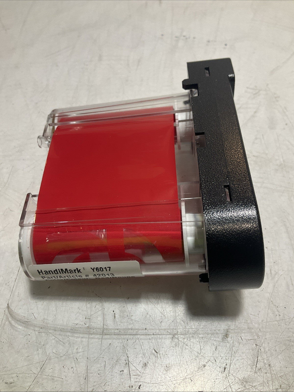 BRADY HANDIMARK 42013 RED PRINTER RIBBON LOT OF 2 Z2M