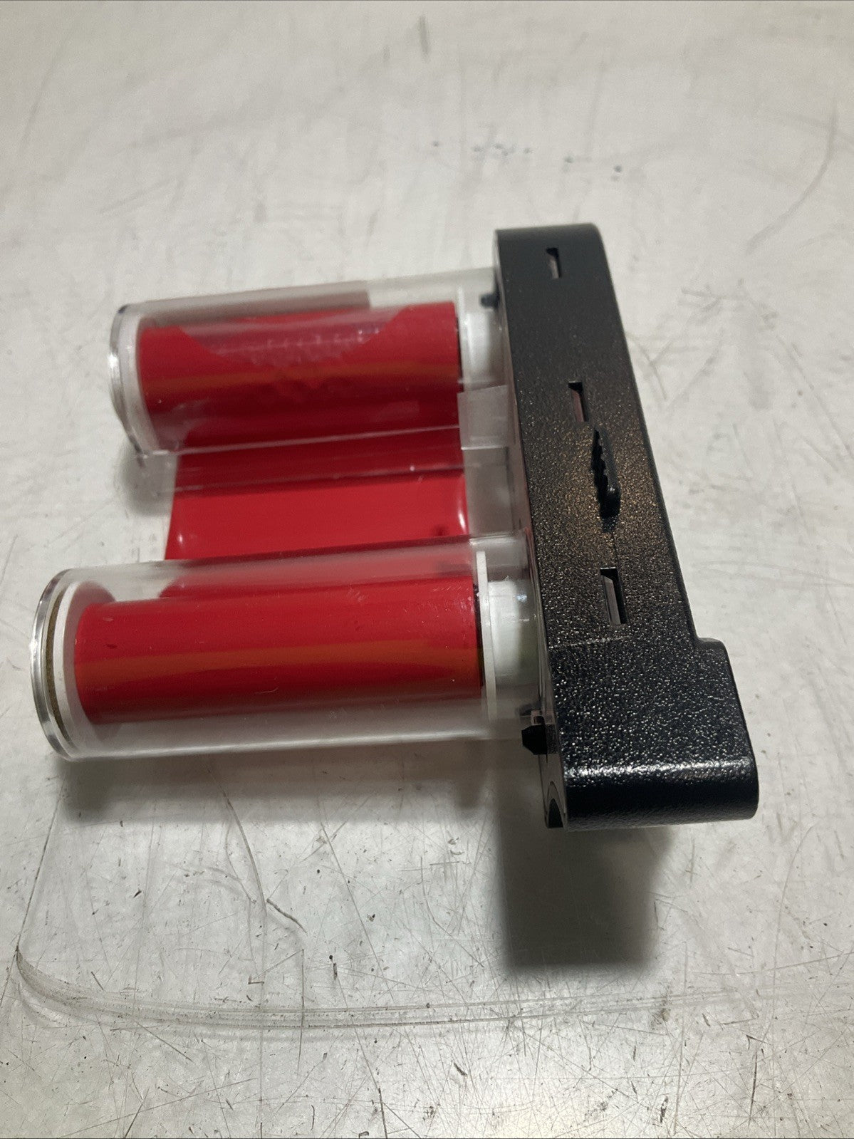 BRADY HANDIMARK 42013 RED PRINTER RIBBON LOT OF 2 Z2M