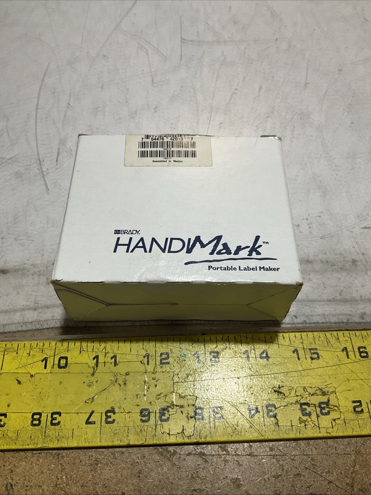 BRADY HANDIMARK 42013 RED PRINTER RIBBON LOT OF 2 Z2M