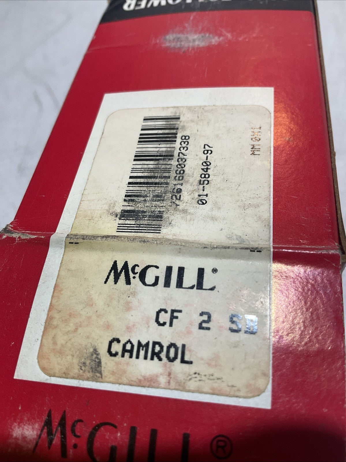 MCGILL CF 2SB  CYLINDRICAL INCH CAM FOLLOWER  BEARING  Z2M