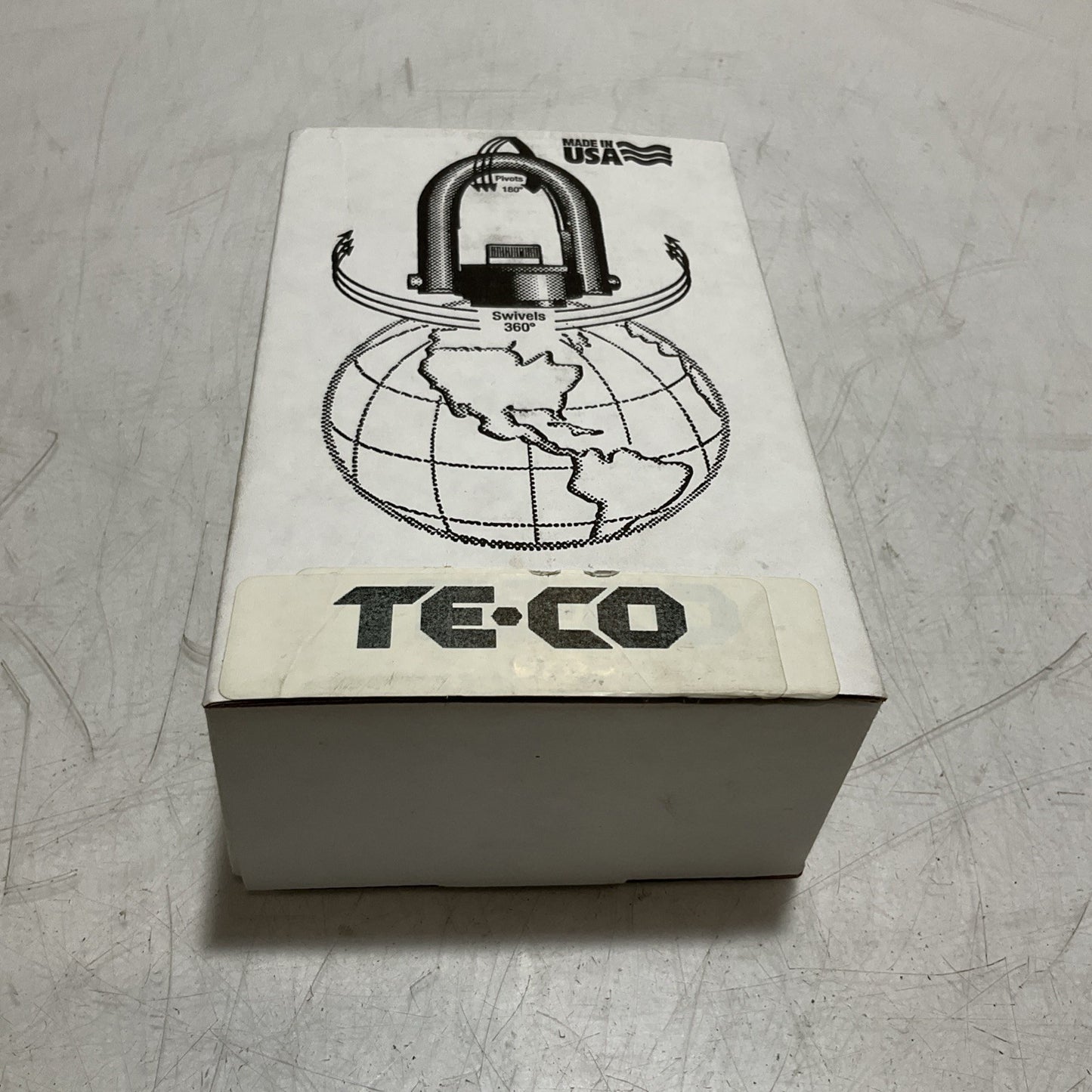 TE-CO AK46010 SAFETY SWIVEL HOIST RING 2500LB Z2M