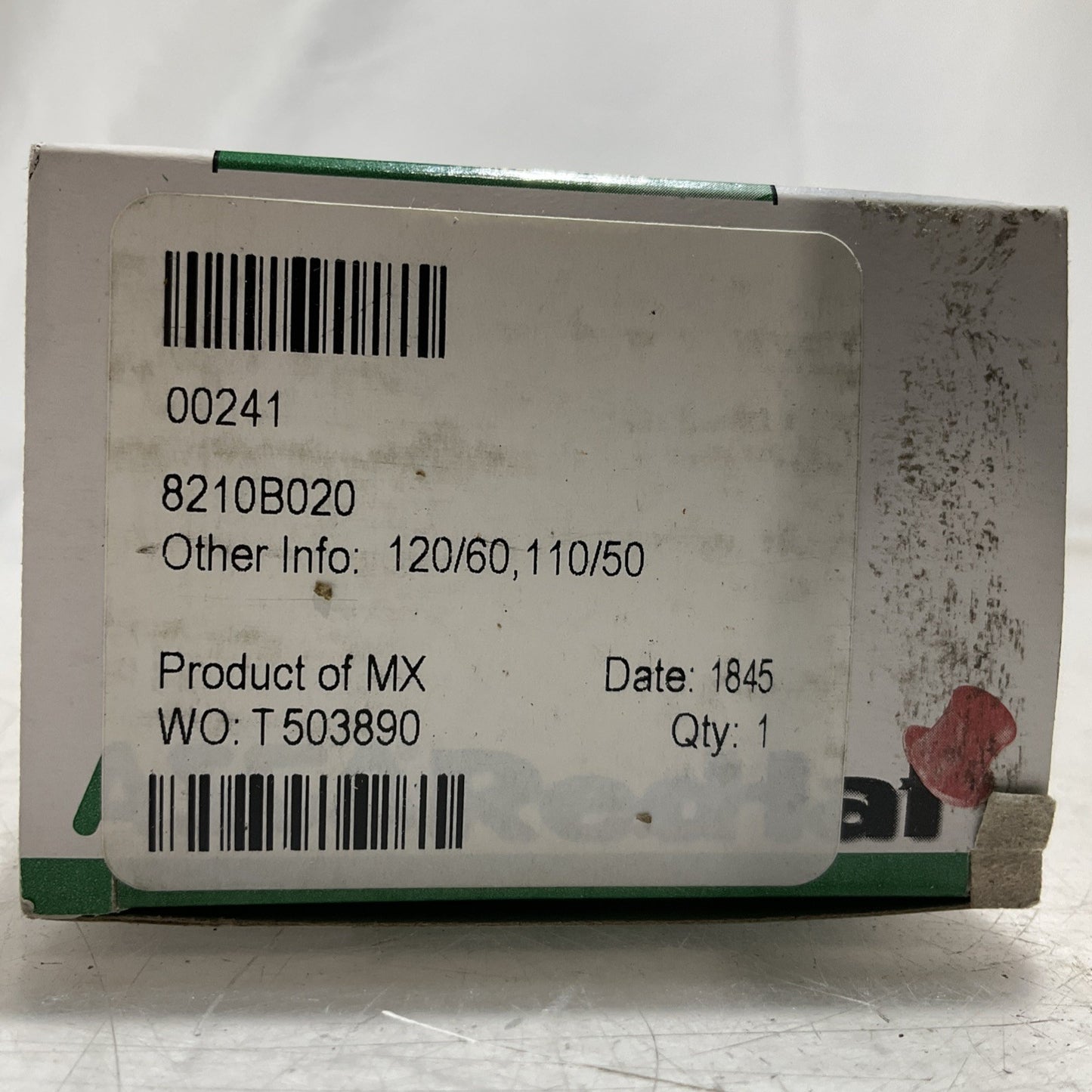 ASCO RED HAT 8210B020 SOLENOID VALVE 120/60;110/50 VOLTS Z2M