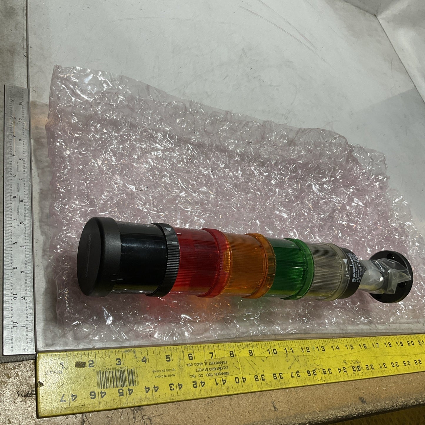WERMA SIGNALTECHIK 64081000- 64582075 STACK LIGHT DOLLY INDUCT RGYC TUBE U3S