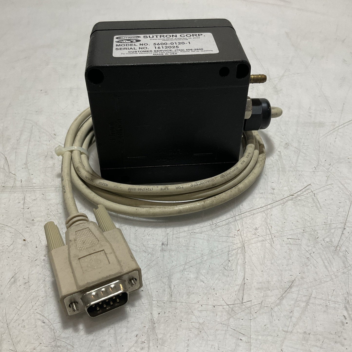 SUTRON CORP 5600-0120-1 1612025 BAROMETRIC PRESSURE SENSOR U3S