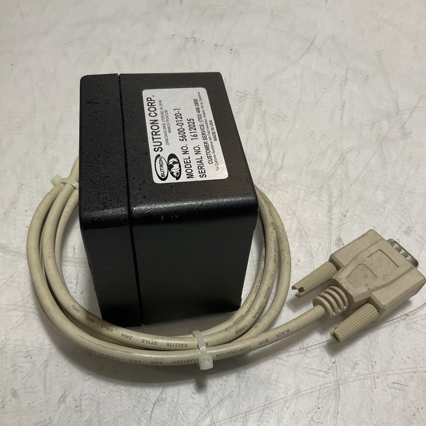 SUTRON CORP 5600-0120-1 1612025 BAROMETRIC PRESSURE SENSOR U3S