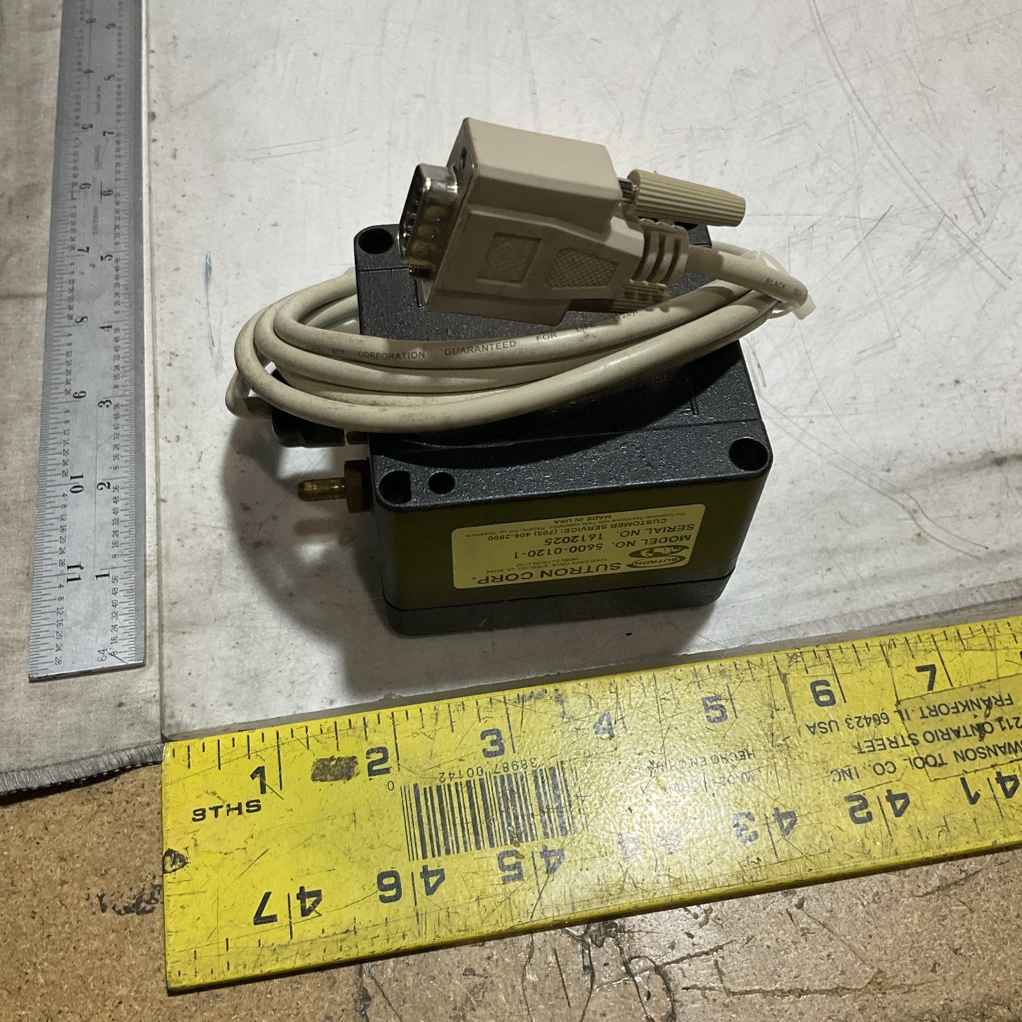 SUTRON CORP 5600-0120-1 1612025 BAROMETRIC PRESSURE SENSOR U3S
