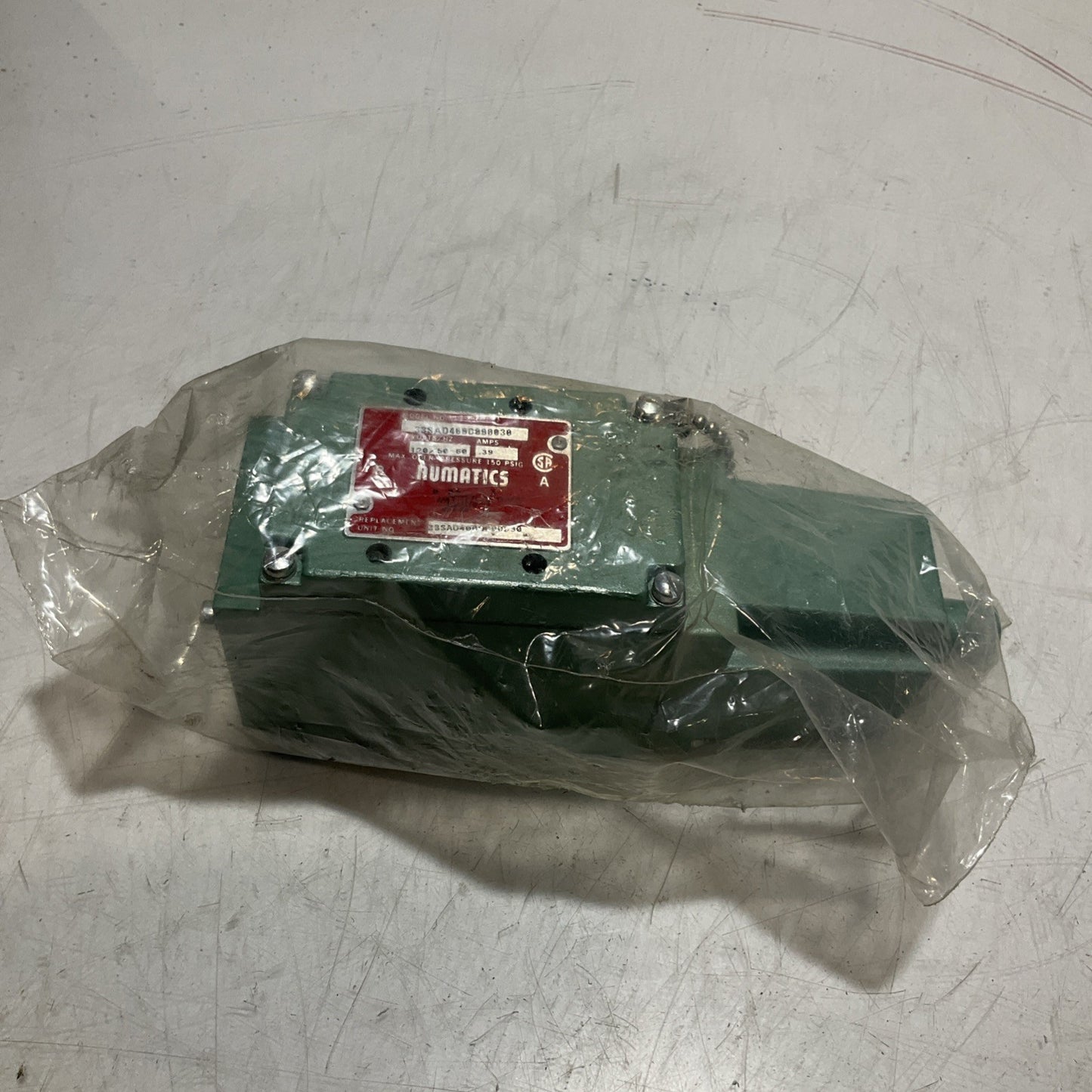 NUMATICS 33SAD400O000030 120/50-60VOLTS 39AMPS SOLENOID VALVE LOT OF 2 U3S