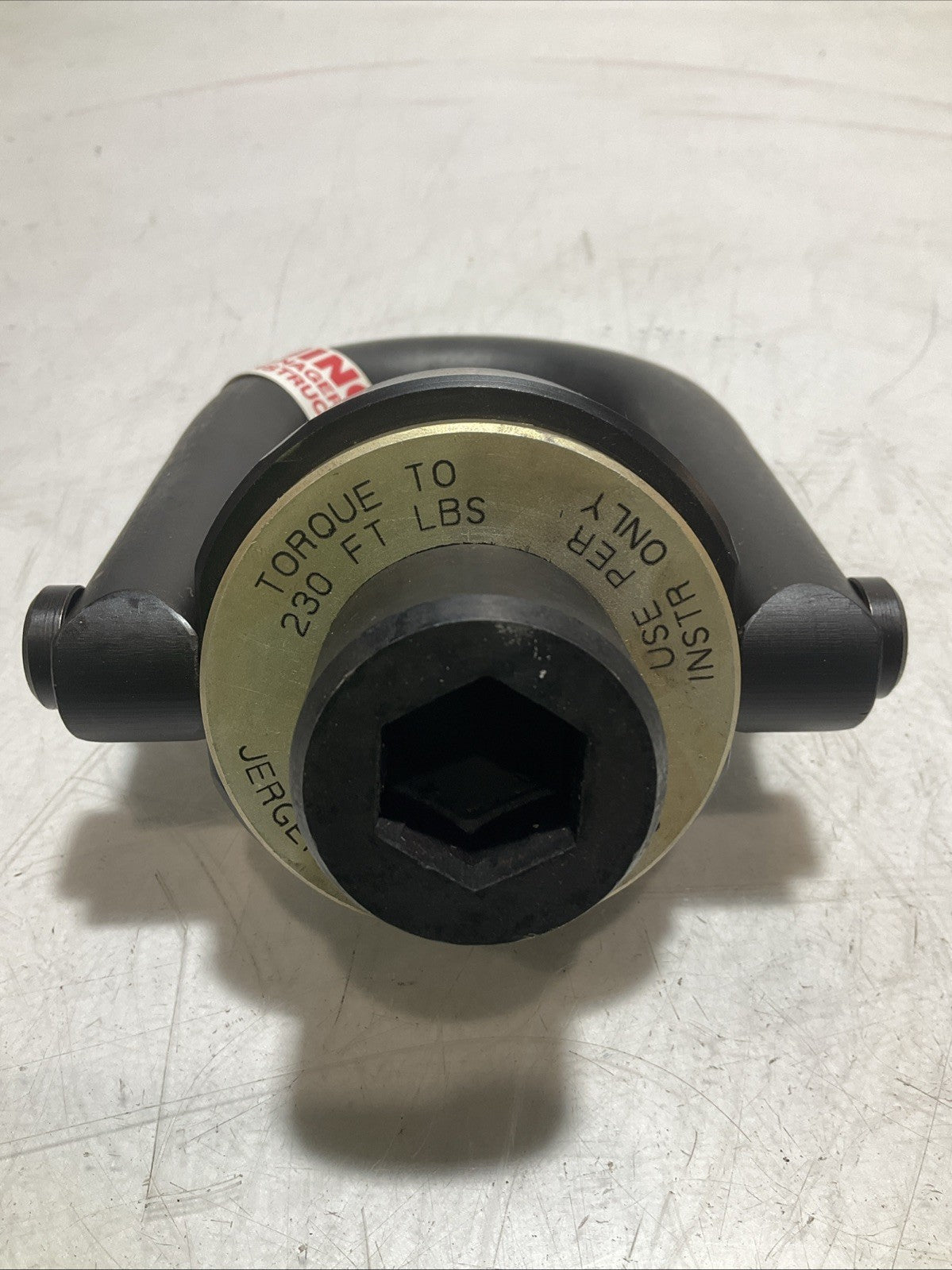 JERGENS 930877 HOIST RING TORQUE 230FT LBS RATED LOAD 10,000 LBS Z2M