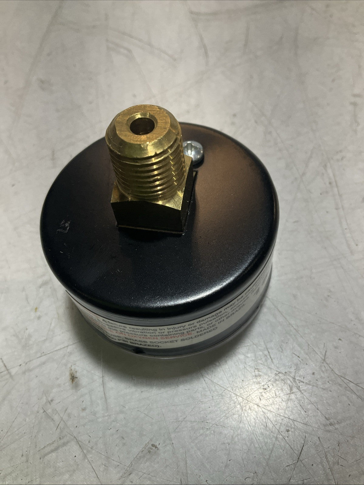 ASHCROFT 595-05 INDUSTRIAL PRESSURE GAUGE POLYCARBONATE 0/60PSI Z2M