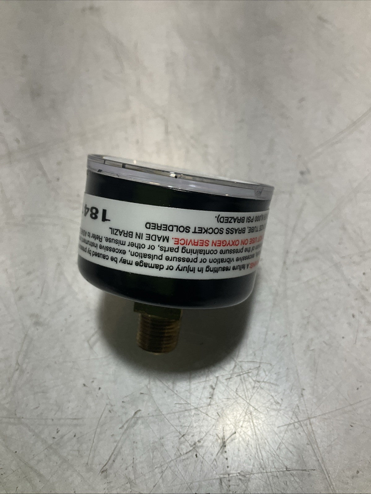 ASHCROFT 221-04 INDUSTRIAL PRESSURE GAUGE POLYCARBONATE 0-60PSI LOT OF 3 Z2M