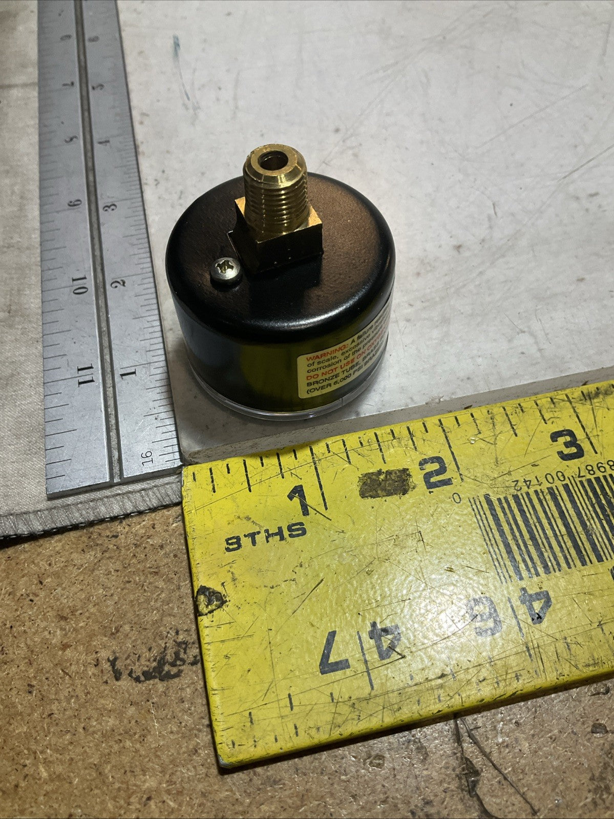 ASHCROFT 221-06 INDUSTRIAL PRESSURE GAUGE POLYCARBONATE 01/160PSI LOT OF 4 Z2M