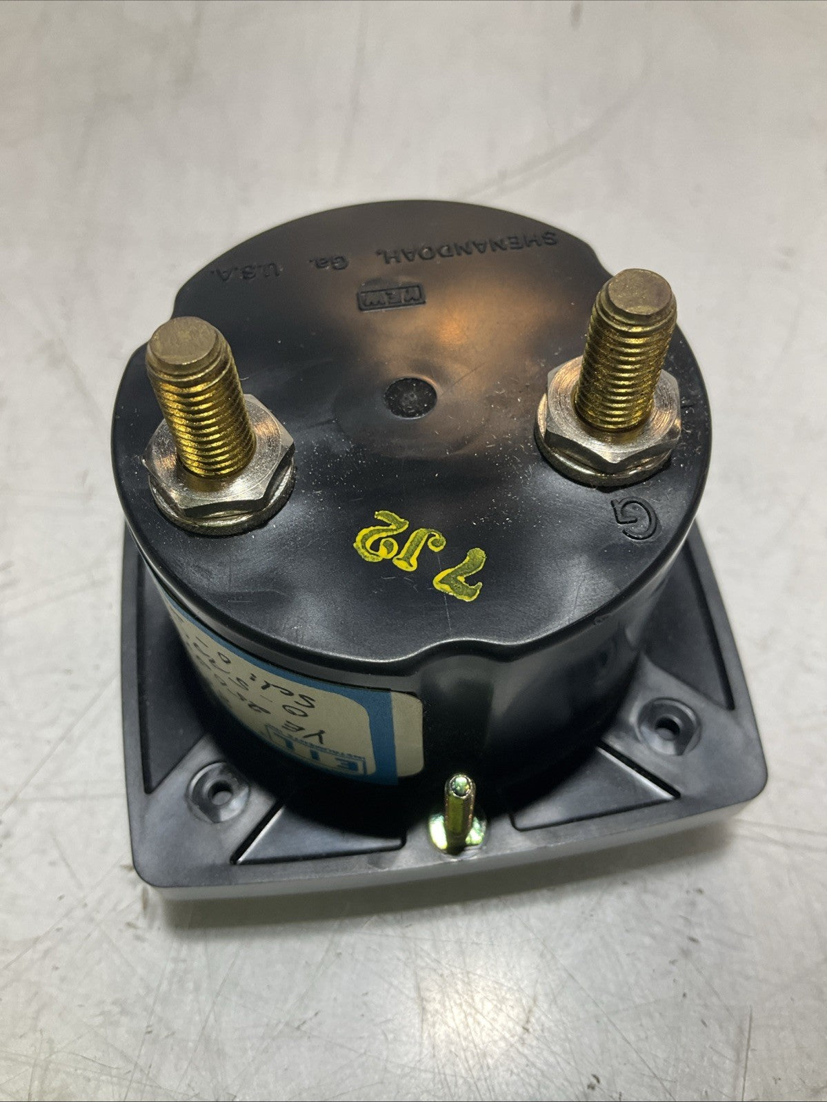 YOKOGAWA YE-250240LSRL A-C AMPERES DIAL PANEL METER Z2M