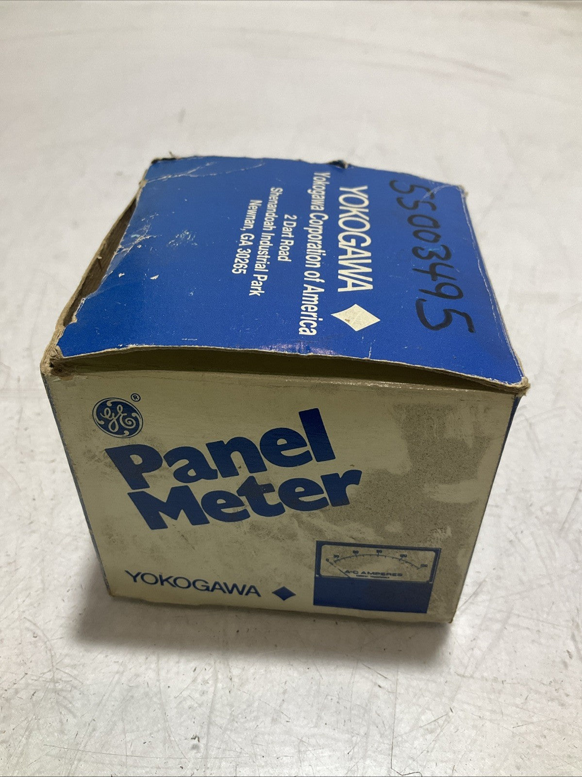 YOKOGAWA YE-250240LSRL A-C AMPERES DIAL PANEL METER Z2M