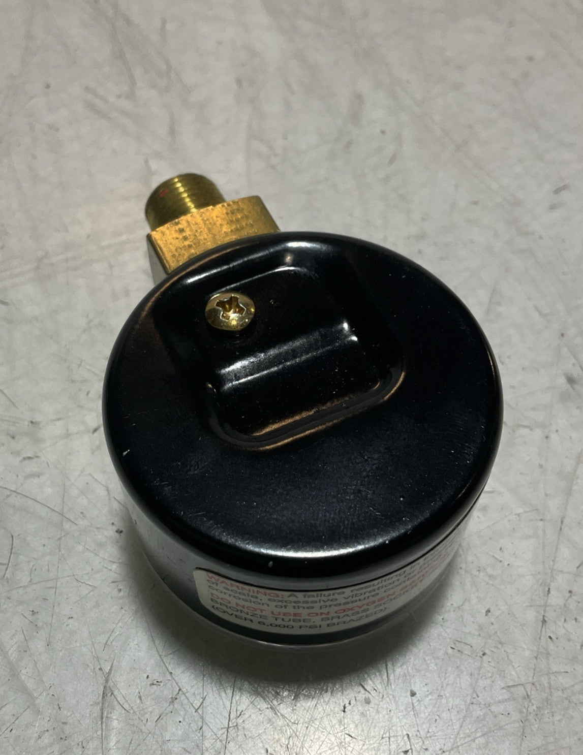 ASHCROFT 331-06 INDUSTRIAL PRESSURE GAUGE POLYCARBONATE BRASS 0-160PSI Z2M
