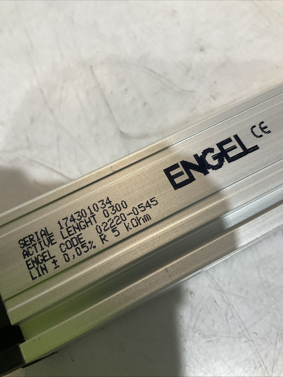 ENGEL 02220-0545 174301034 LINEAR TRANSDUCER PLASTIC LIN Z2M