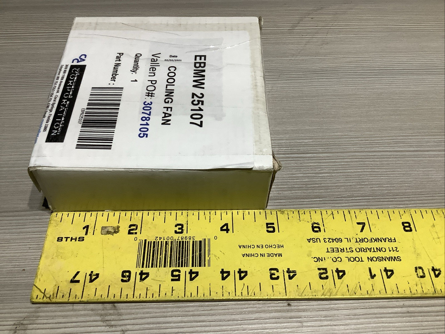 EBMW 25107 COOLING FAN Z2M