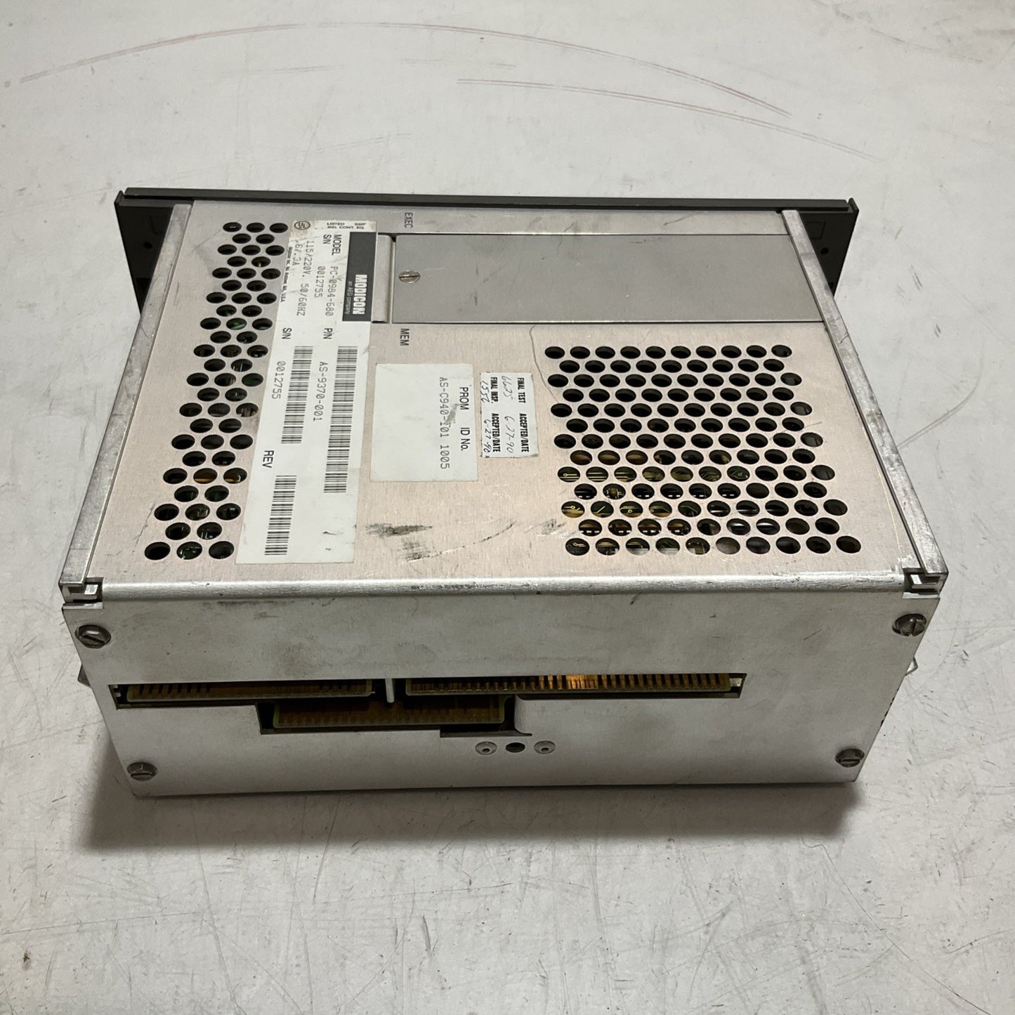 MODICON PC-0984-680-984 INDUSTRIAL CONTROL SYSTEM PROGRAMMABLE CONTROLLER Y2M