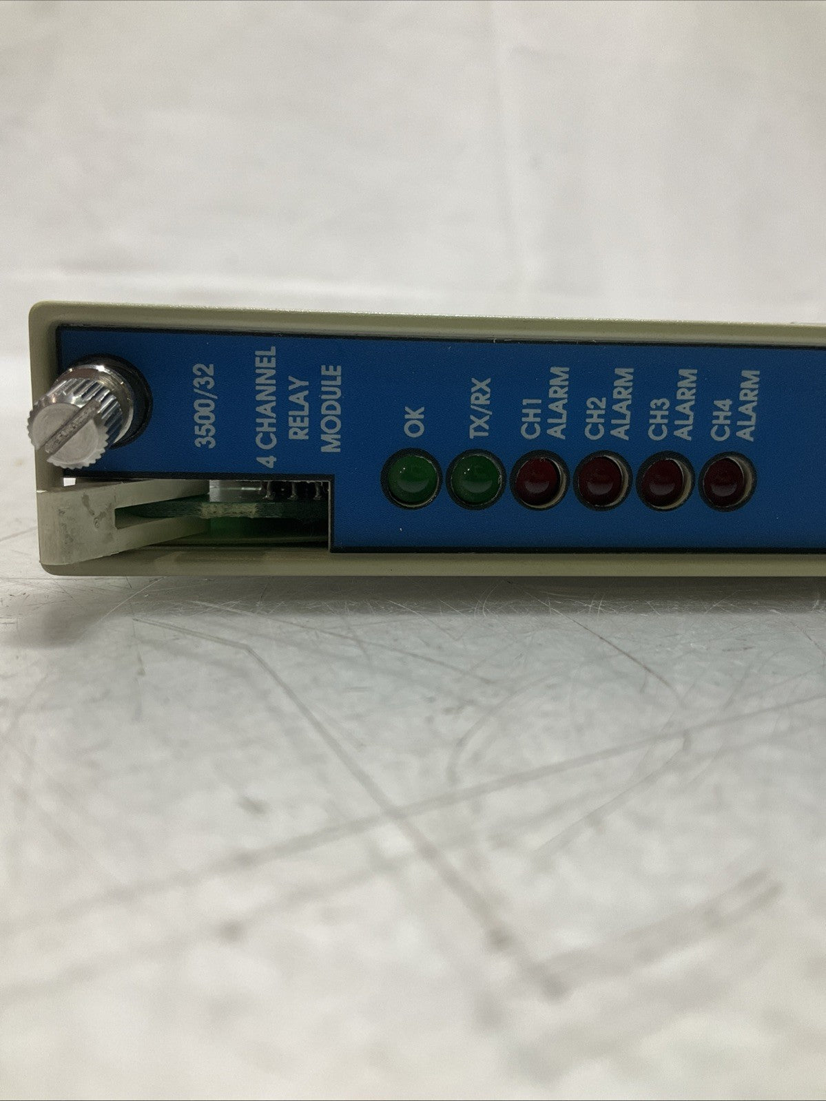 BENTLY NEVDA PWA125712-01 3500/32 4 CHANNEL RELAY MODULE Y2M