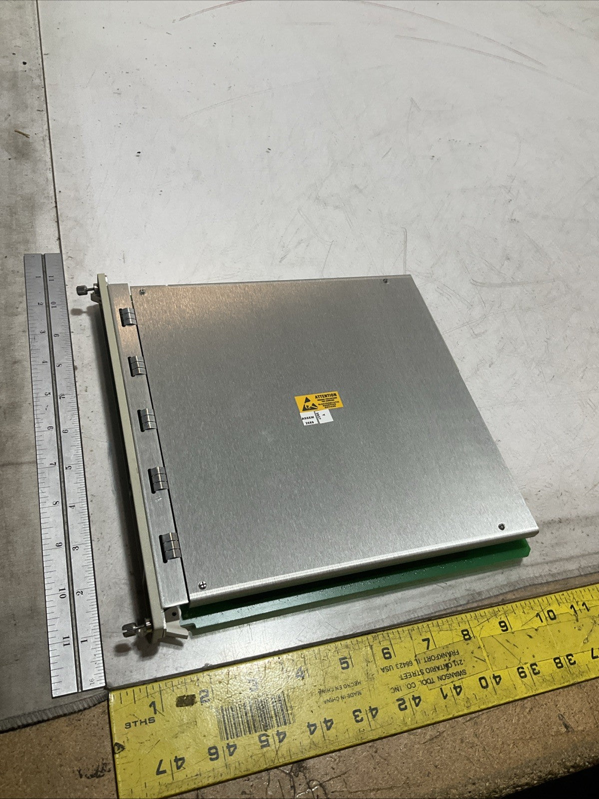 BENTLY NEVDA PWA125712-01 3500/32 4 CHANNEL RELAY MODULE Y2M