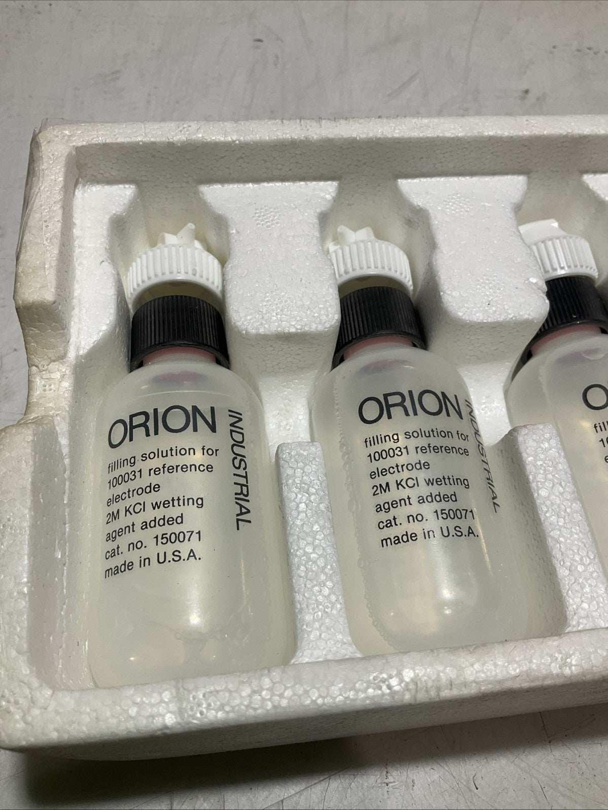ORION RESEARCH 150071 FILLINGS SOLUTION FOR 100031 REFERENCES ELECTRODE QTY5 Y2M