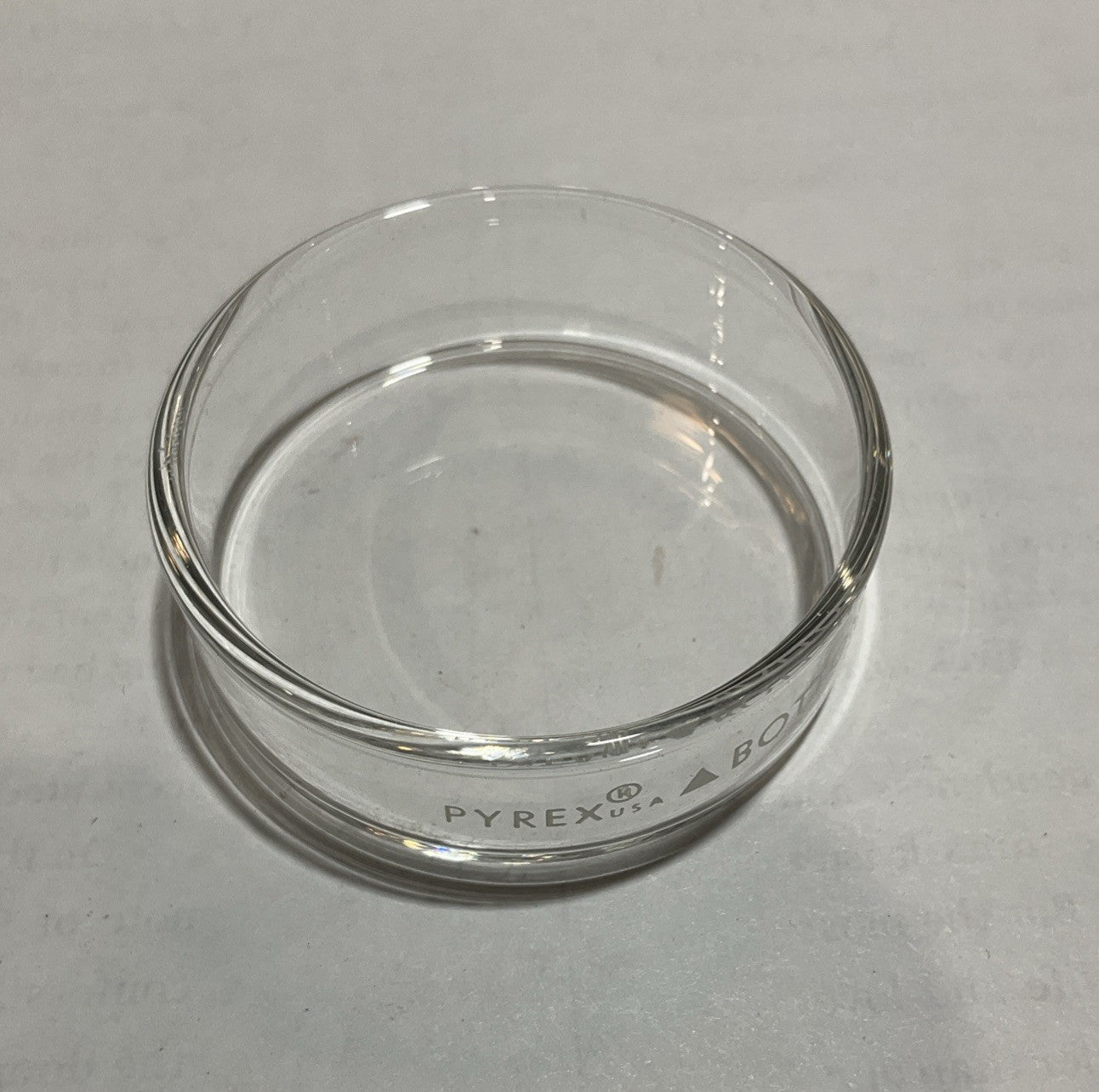 PYREX BOTTOM 7777-034 423810 CLEAR GLASS SCALLOPED CUSTARD CUPS QTY 21 Y2M