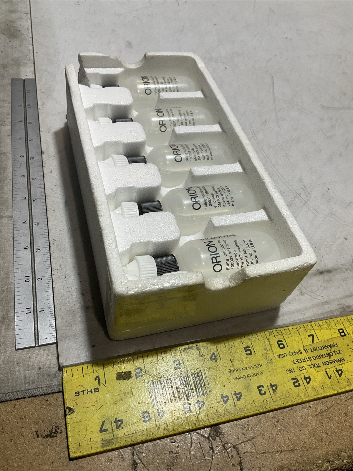 ORION RESEARCH 150071 FILLINGS SOLUTION FOR 100031 REFERENCES ELECTRODE QTY5 Y2M