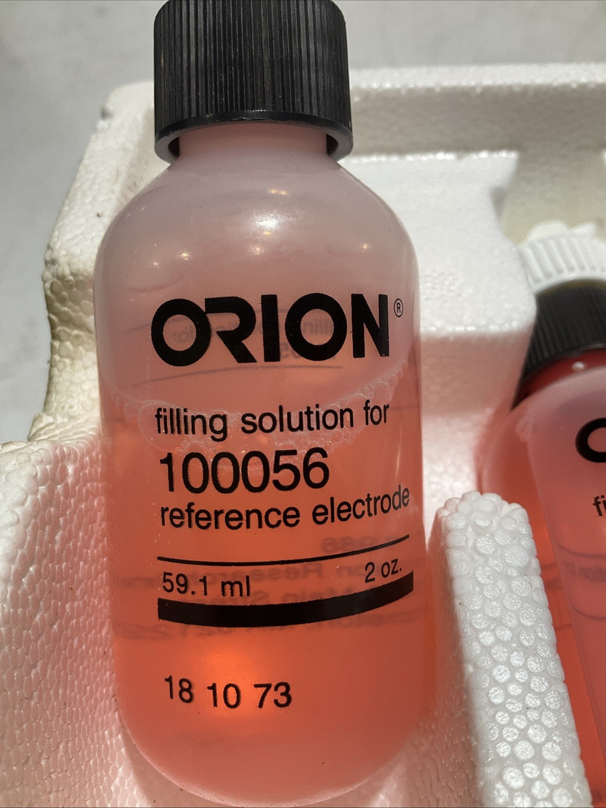 ORION 181073 FILLING SOLUTION FOR 100056 REFERENCES ELECTRODE 59.1ML QTY5 Y2M