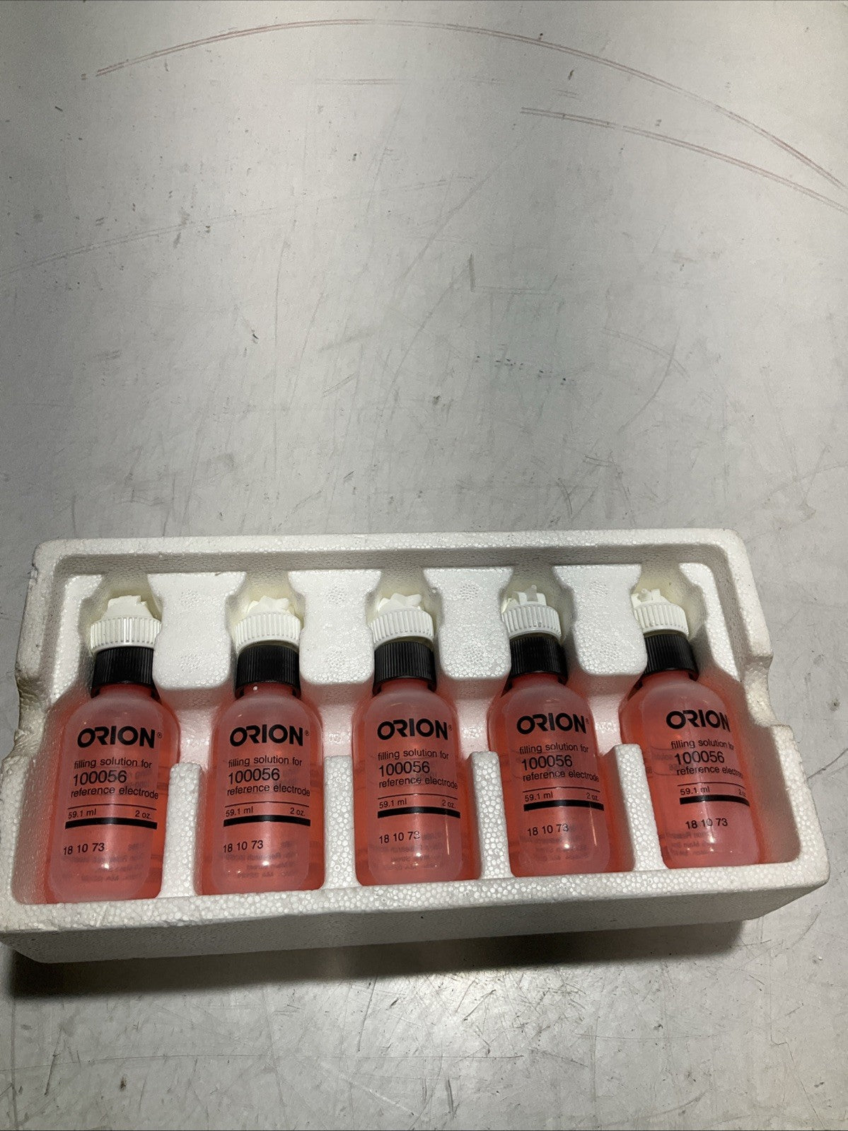 ORION 181073 FILLING SOLUTION FOR 100056 REFERENCES ELECTRODE 59.1ML QTY5 Y2M