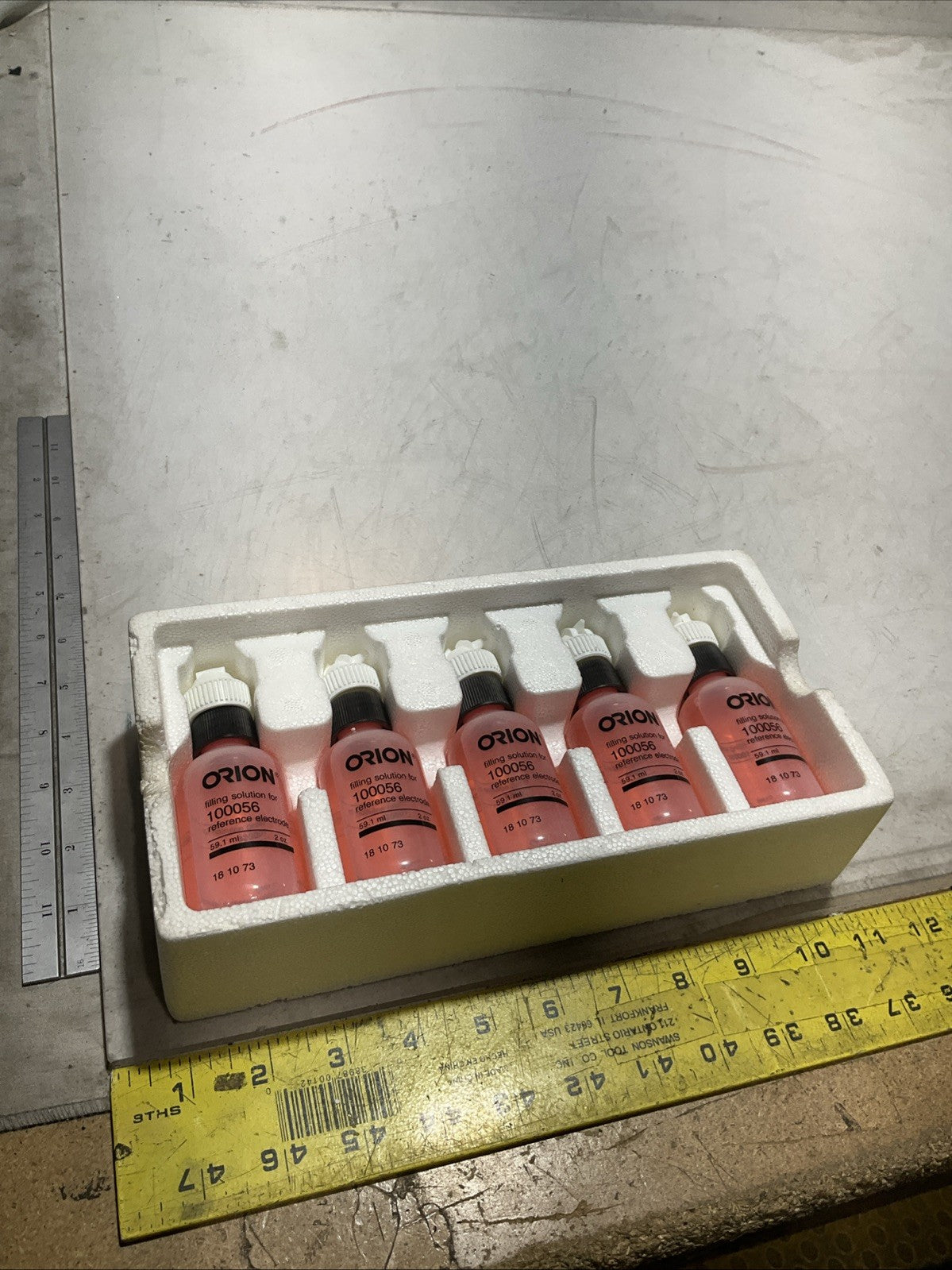 ORION 181073 FILLING SOLUTION FOR 100056 REFERENCES ELECTRODE 59.1ML QTY5 Y2M