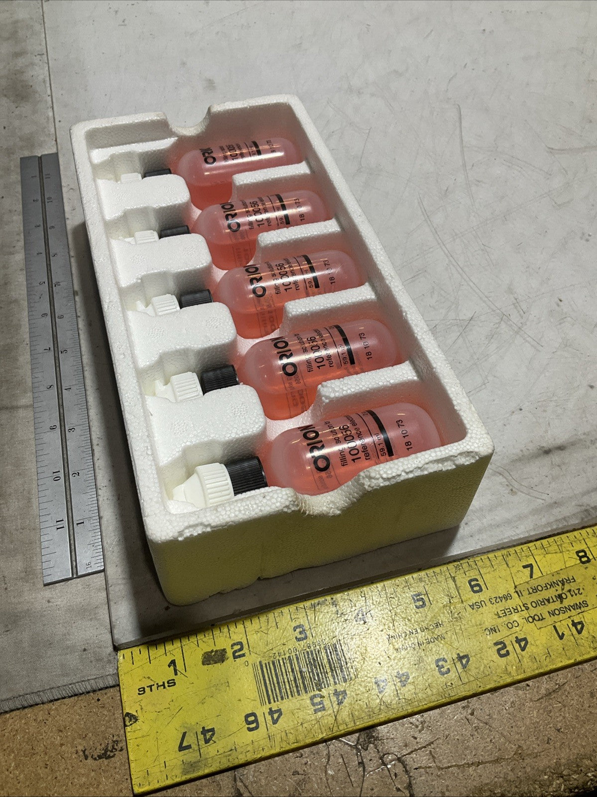 ORION 181073 FILLING SOLUTION FOR 100056 REFERENCES ELECTRODE 59.1ML QTY5 Y2M