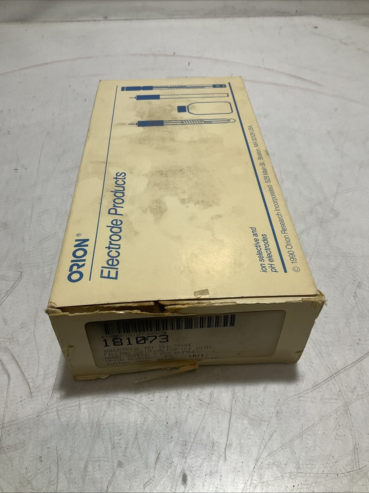 ORION 181073 FILLING SOLUTION FOR 100056 REFERENCES ELECTRODE 59.1ML QTY5 Y2M