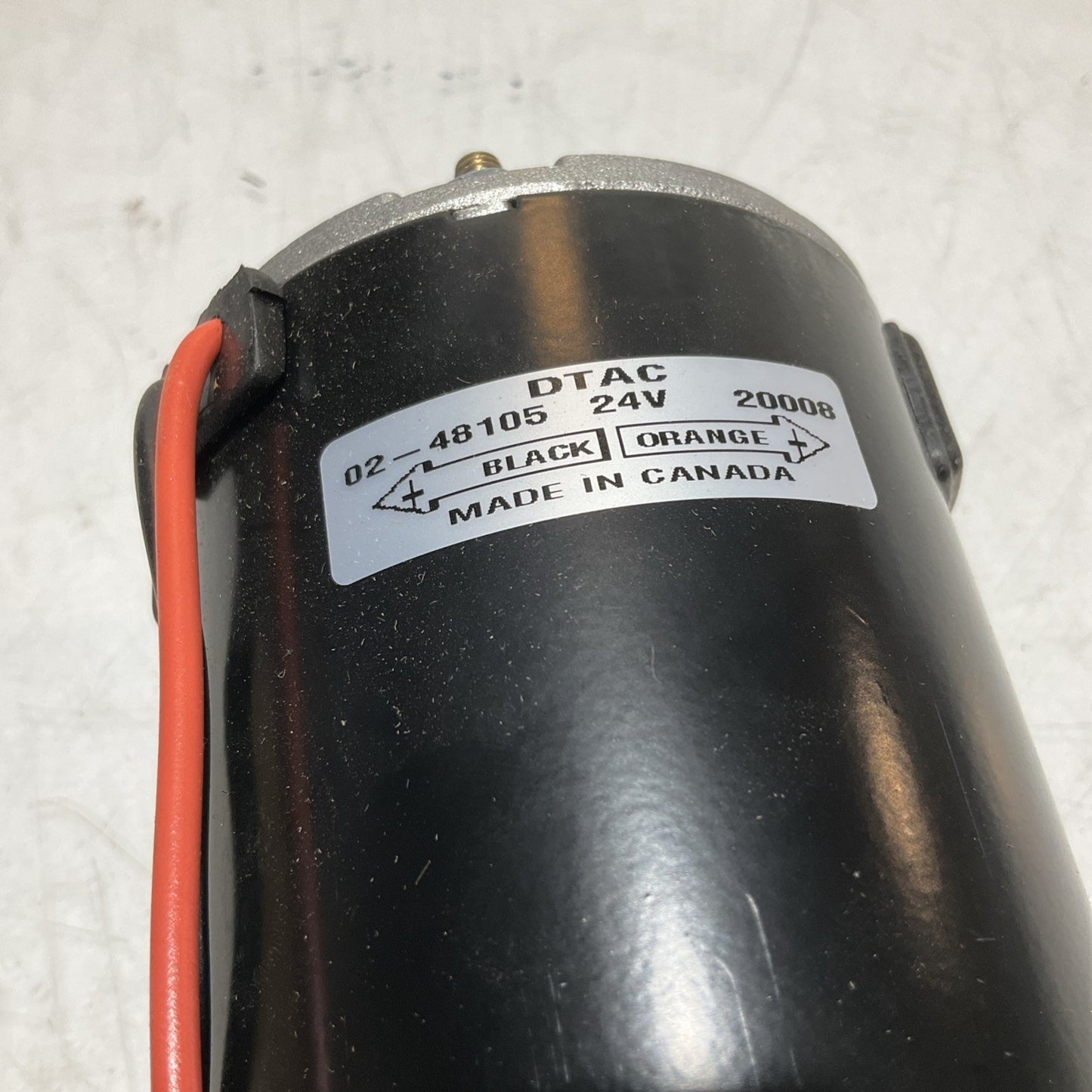DTAC 02-48105 BLOWER MOTOR 24V Y2M