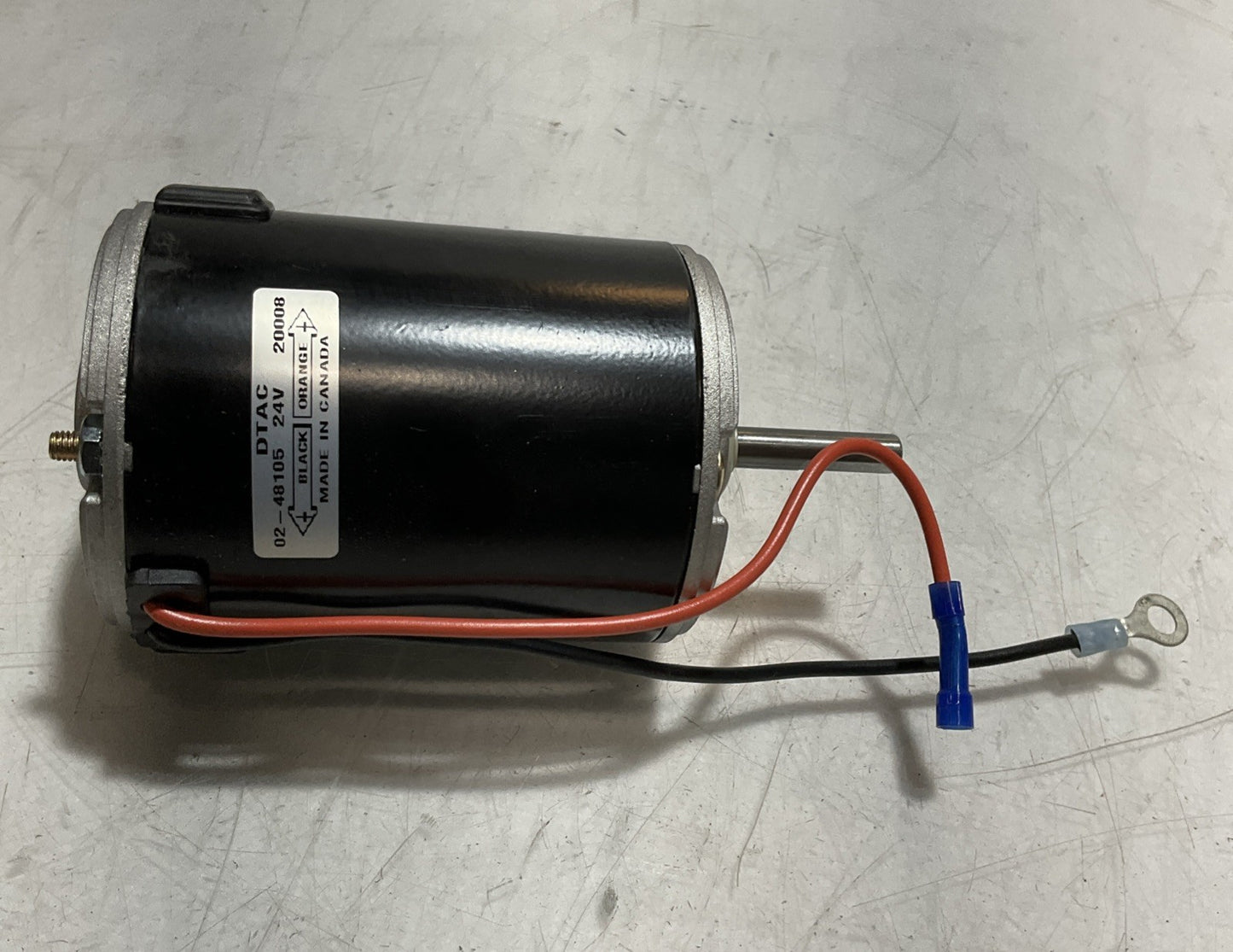 DTAC 02-48105 BLOWER MOTOR 24V Y2M