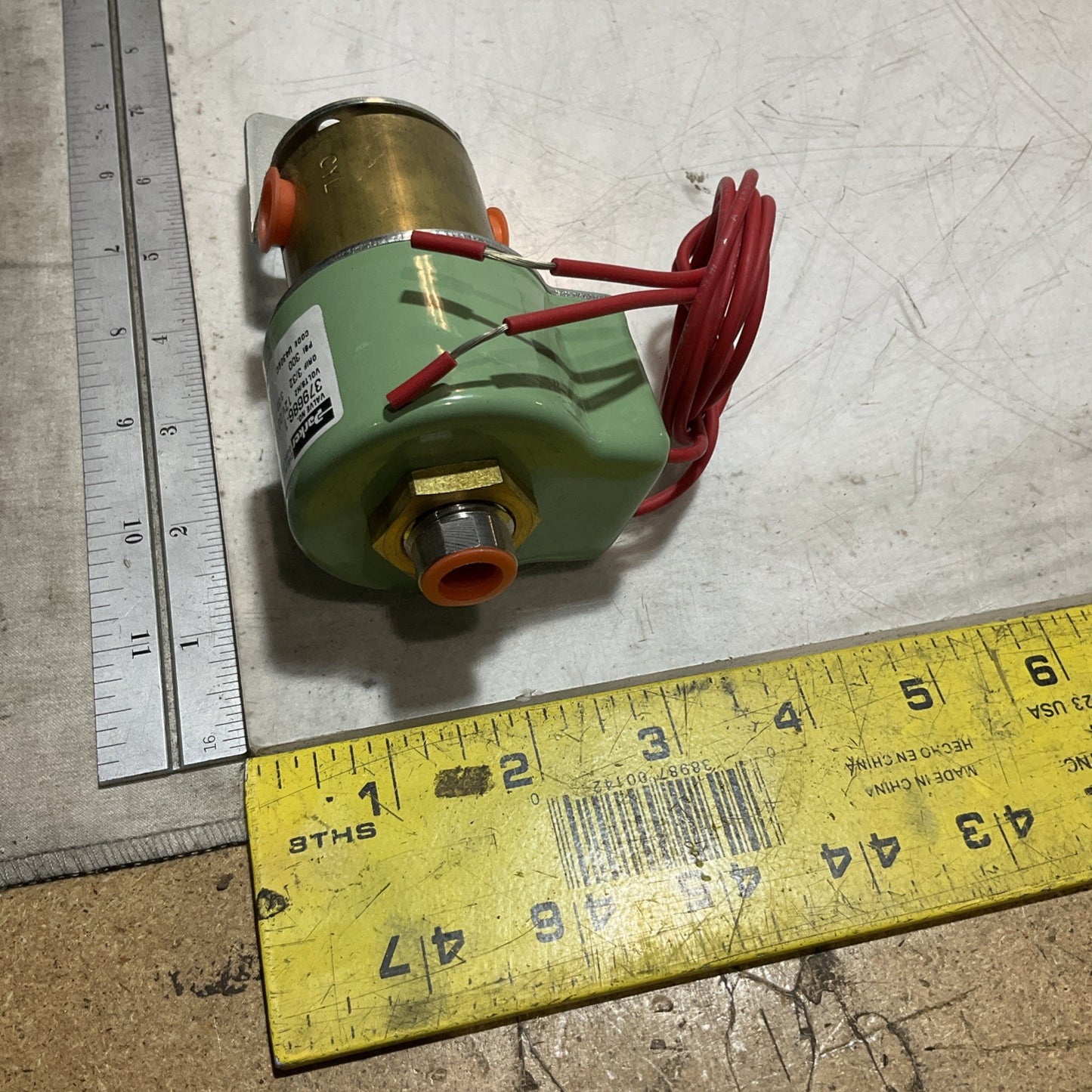 CHELSEA PARKER 328715X SOLENOID VALVE VOLTS/HZ 12VDC PSI300 WATTS 25 Y2M