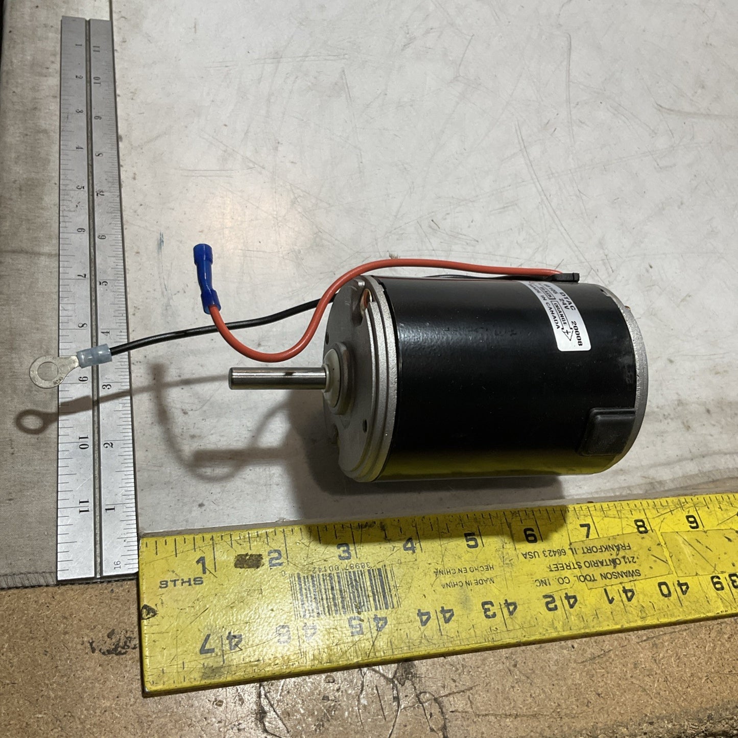 DTAC 02-48105 BLOWER MOTOR 24V Y2M