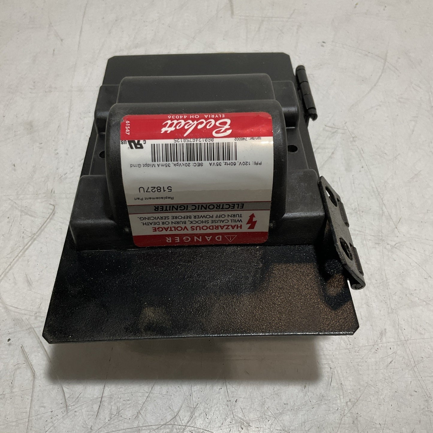 BECKETT 51827U OIL BURNER IGNITION TRANSFORMER Y2M