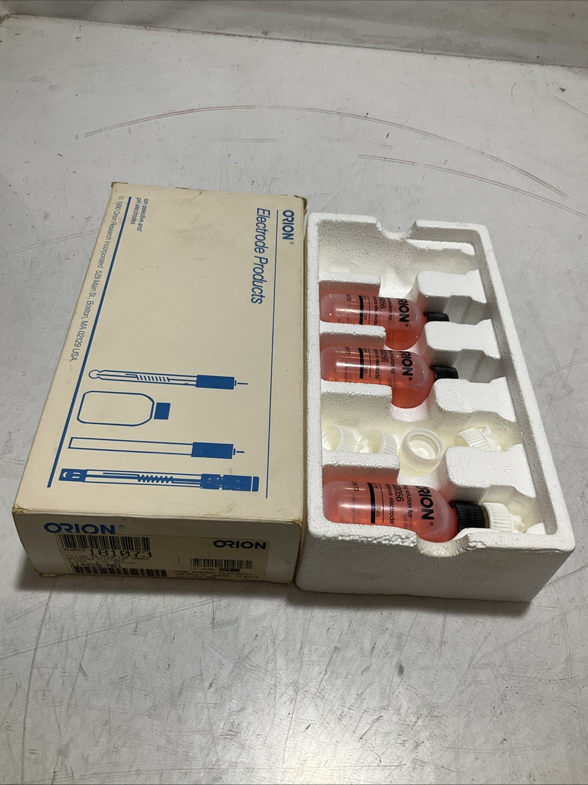 ORION 181073 FILLING SOLUTION FOR 100056 REFERENCE ELECTRODE 59.1ML QTY3 Y2M
