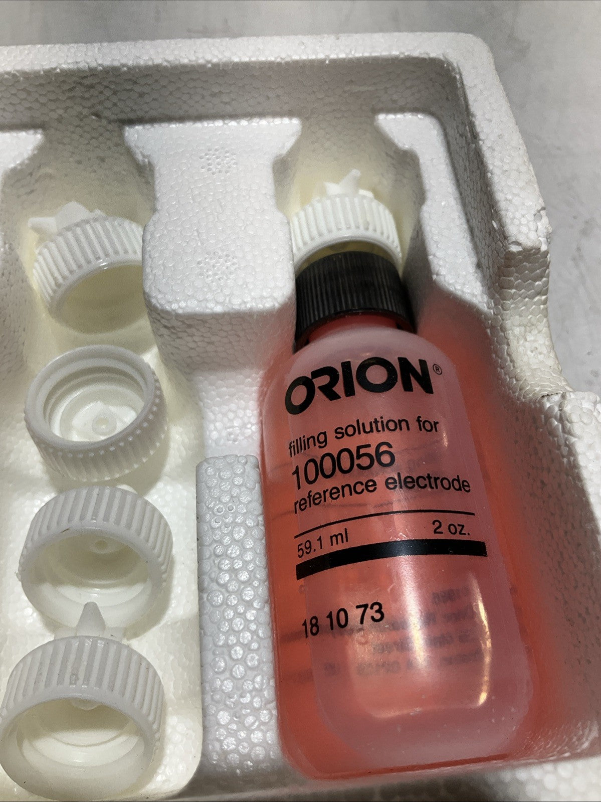 ORION 181073 FILLING SOLUTION FOR 100056 REFERENCE ELECTRODE 59.1ML QTY3 Y2M