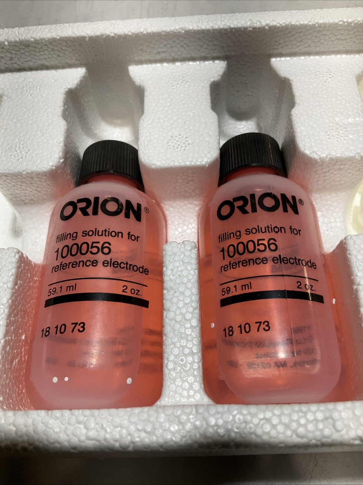 ORION 181073 FILLING SOLUTION FOR 100056 REFERENCE ELECTRODE 59.1ML QTY3 Y2M